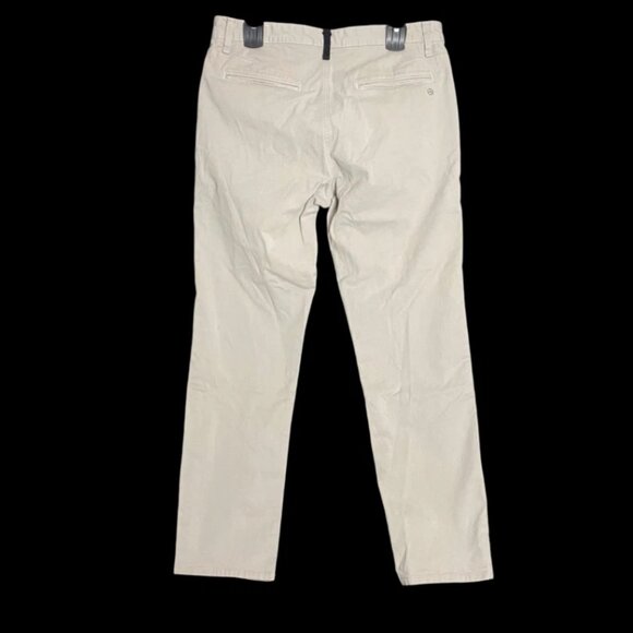 Rag & Bone New York Fit 2 Classic Drizzle Gray Khaki Chino Pants Mens Size 33 - Picture 2 of 6